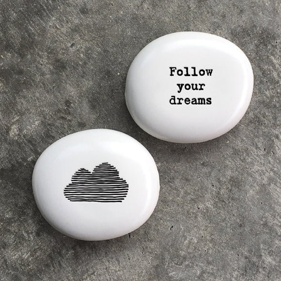 East of India | Porcelain Pebble - Cloud/Follow Your Dreams