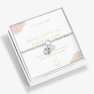 Joma Jewellery | Spirit Stone-Rose Crystal Bracelet