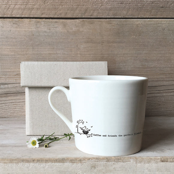 East of India | Wobbly Mug - Coffee and friends the perfect blend
