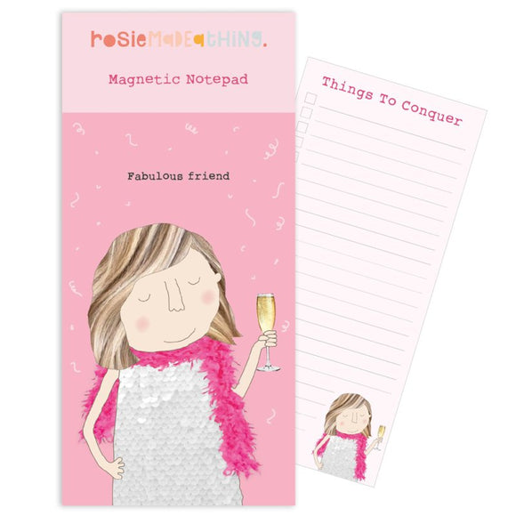 Rosie Made a Thing | Fabulous Friend - Magnetic Notepad