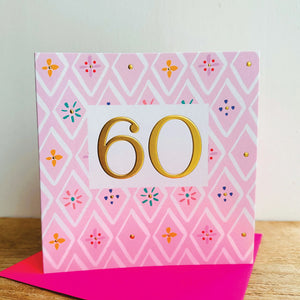 Megan Claire | Age 60 Birthday Card