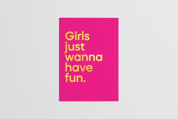 Say It With Songs | Girls Just Wanna Have Fun - Cyndi Lauper