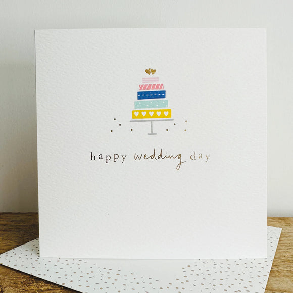 Megan Claire | Happy Wedding Day Card