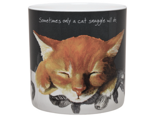 The Little Dog Laughed | Ginger Cat China Mug