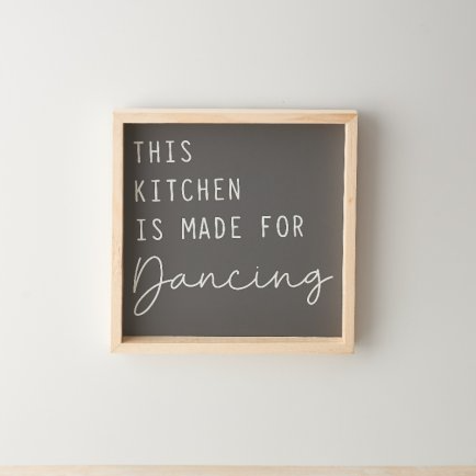 Framed Sign | This Kitchen is made for Dancing
