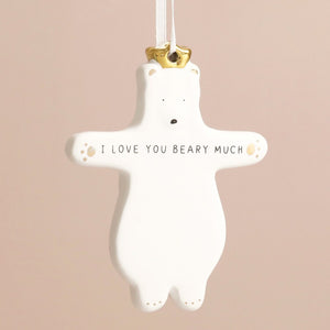 Lisa Angel | I Love You Beary Much Hanging Decoration