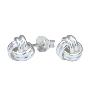 It's Yours | Sterling Silver Knot Ear Stud Earrings