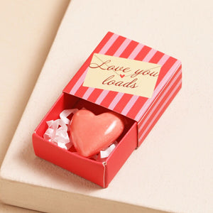 Lisa Angel | Tiny Matchbox Love You Ceramic Heart Token