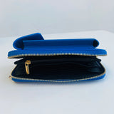 Leather Mobile Phone Bag - Royal Blue