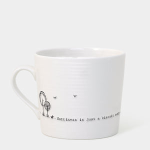 East Of India | Biscuit Away Wobbly Boxed Mug