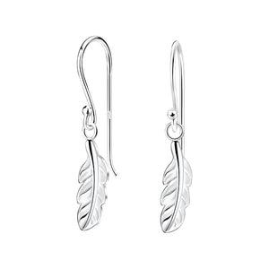 It's Yours | Sterling Silver Feather Earrings