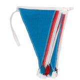 Talking Tables | Red, White and Blue Fabric Bunting, 3m