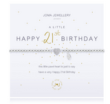 Joma Jewelllery | A Little Happy 21st Bracelet