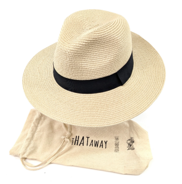 Sun Hat | Panama Style Foldable Hat (57cm)