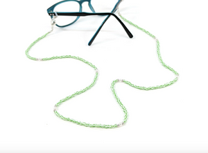 Glasses Chain | Green Seed Bead