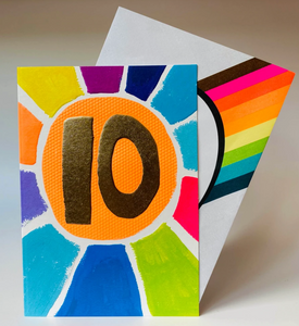 Papersalad | Age 10 Birthday Card