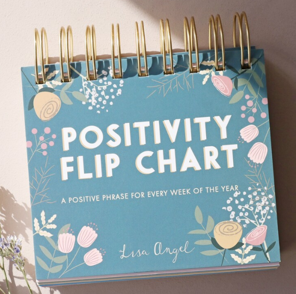 Lisa Angel | Floral Positivity Flip Chart