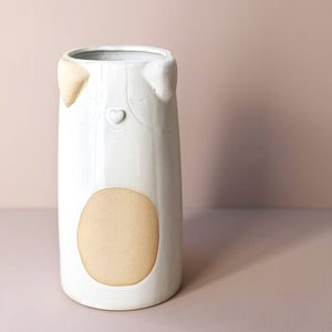 Lisa Angel | Textured Ceramic Dog & Cat Vases